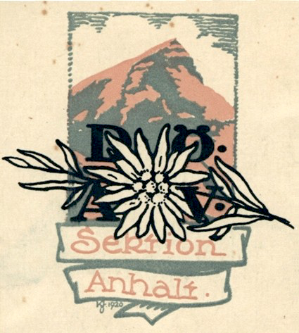 DÖAV-Sektion_Anhalt_altes_Logo_1926 | © Bergfreunde Anhalt Dessau