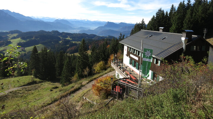 Spitzsteinhaus - eine DAV Schutzhütte der Sektion Bergfreunde München | © DAV/Petra Wiedemann